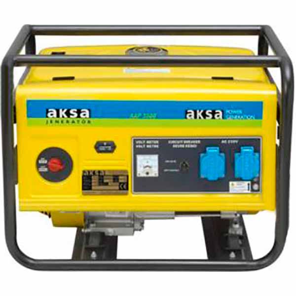 Генератор бензиновий AKSA 1 фаза (220В), 2,3кВт, (ААР3500)